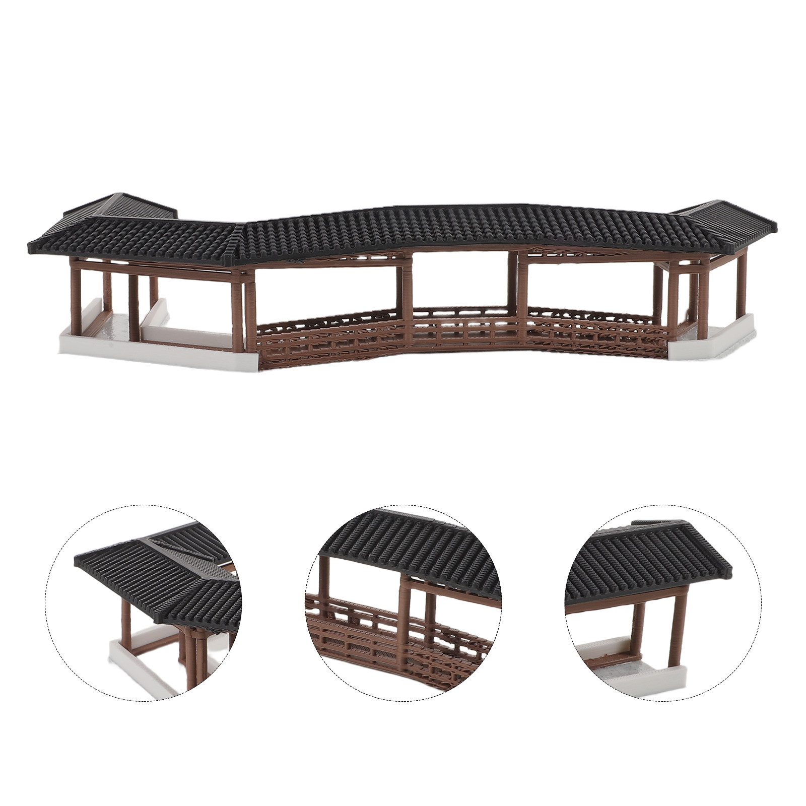 Bonsai Gardener - Miniature Bridge Ancient Style Plastic Micro