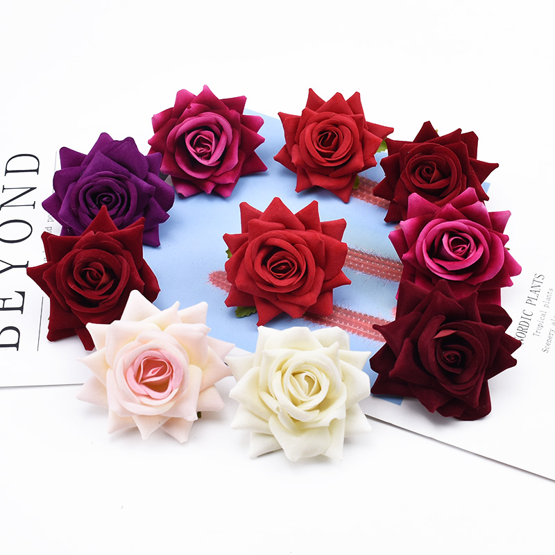 Artificial Flower Flannel Rose - Bonsai Garden For Sale recension och pris