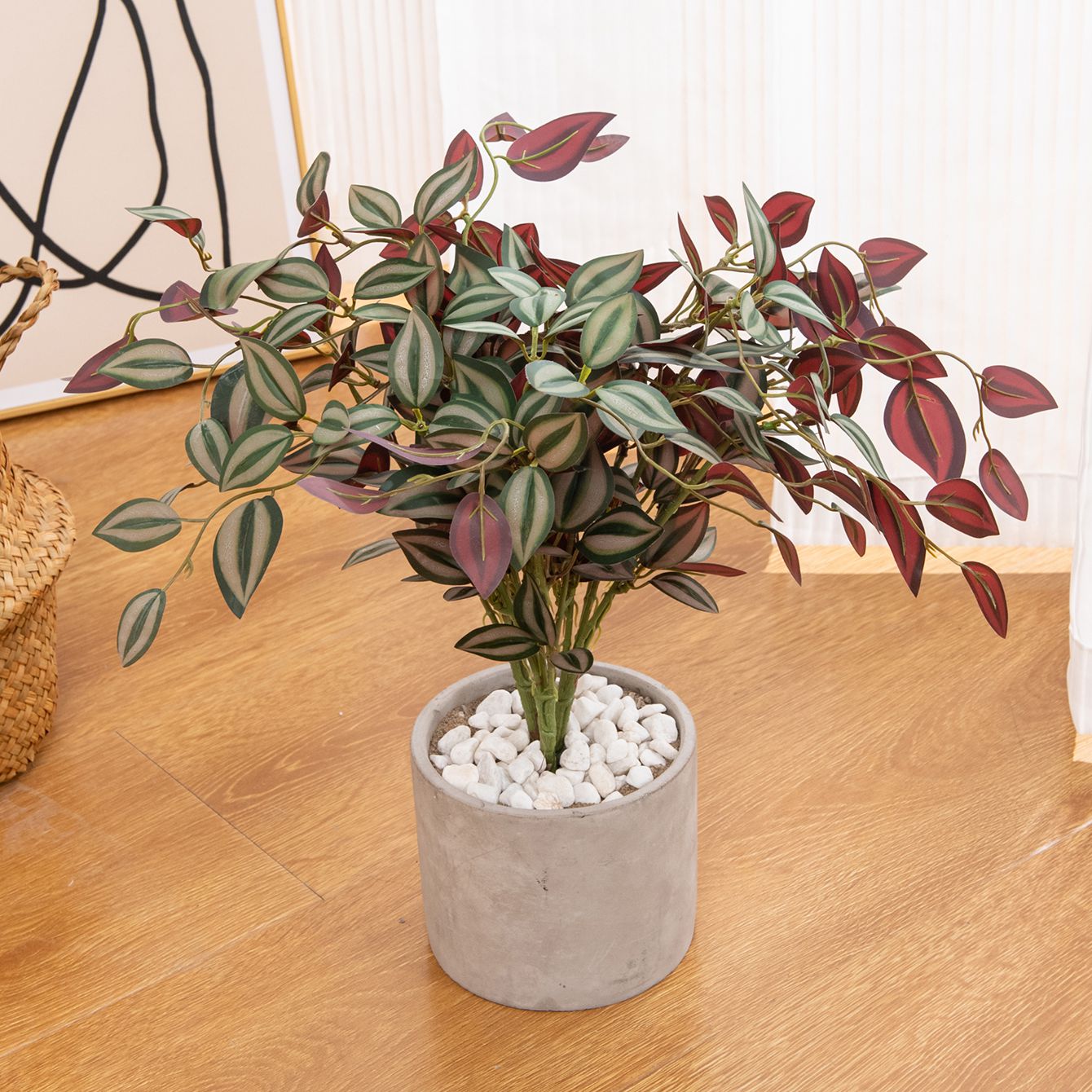 Artificial Green Bonsai Plant  - Bonsai Garden Table recension och pris