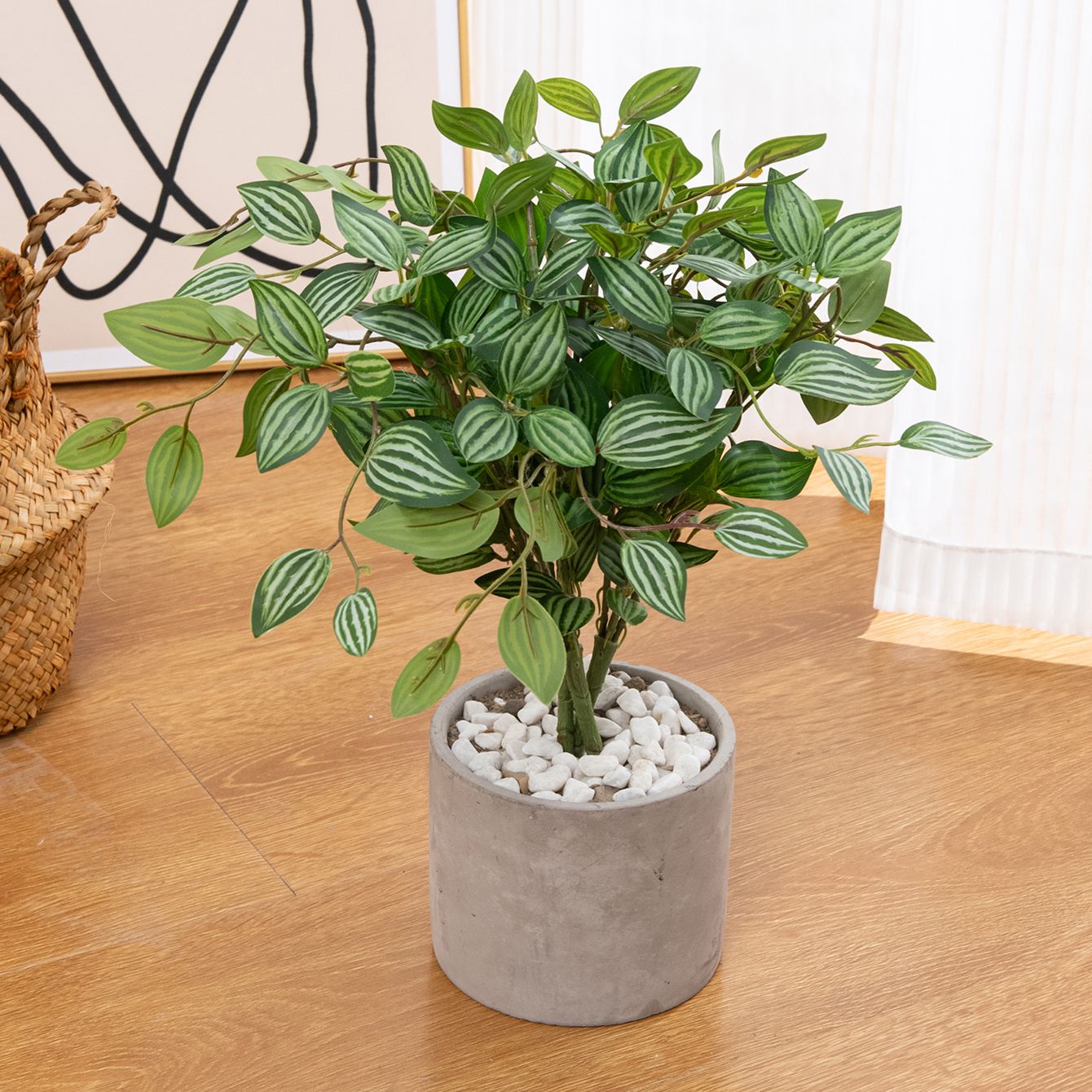 Artificial Green Bonsai Plant  - Bonsai Garden Table recension och pris