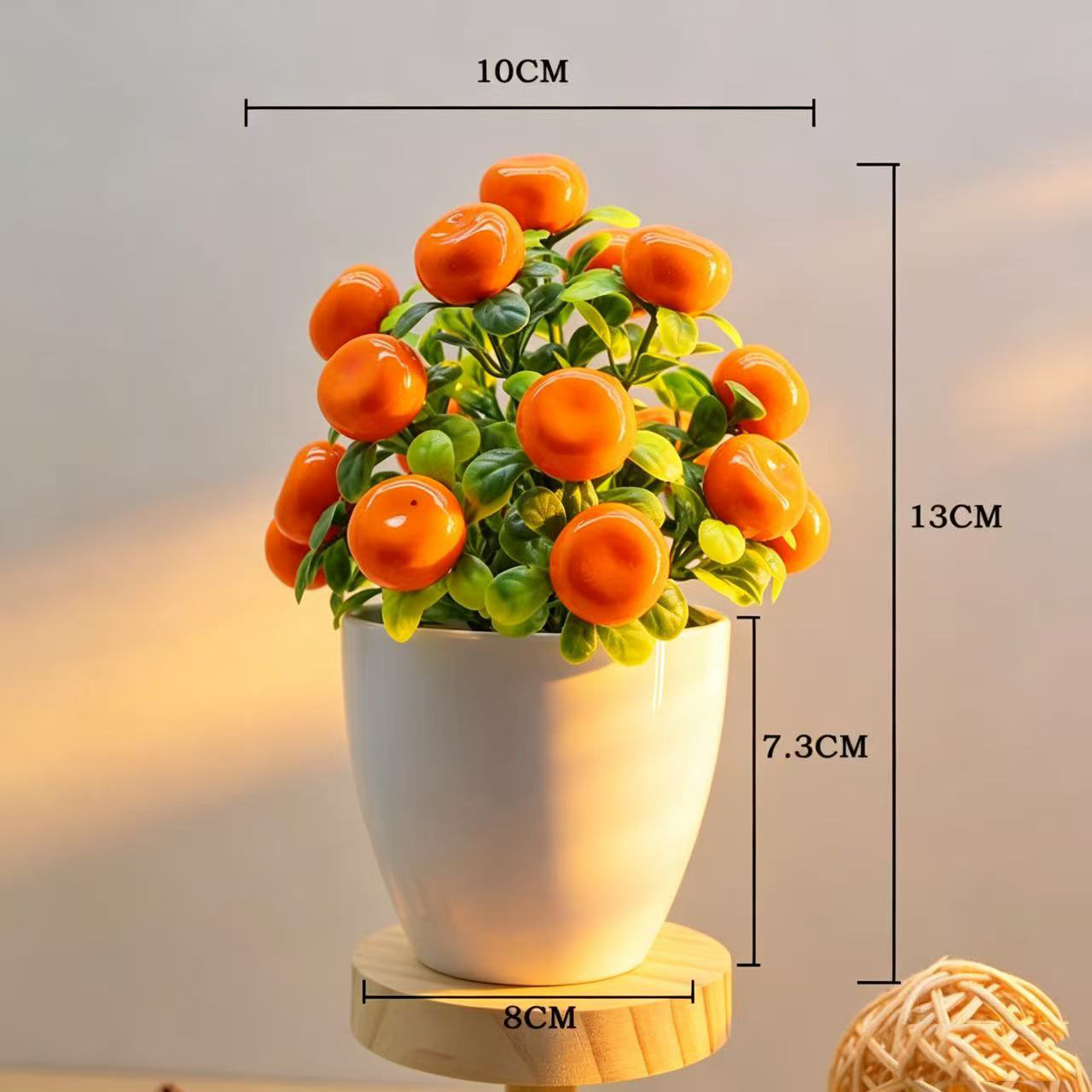Artificial Fruits Tree Bonsai  - Bonsai Garden Table recension och pris