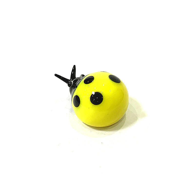 Colorful Mini Glass Ladybug Fi - Bonsai Garden Table recension och pris