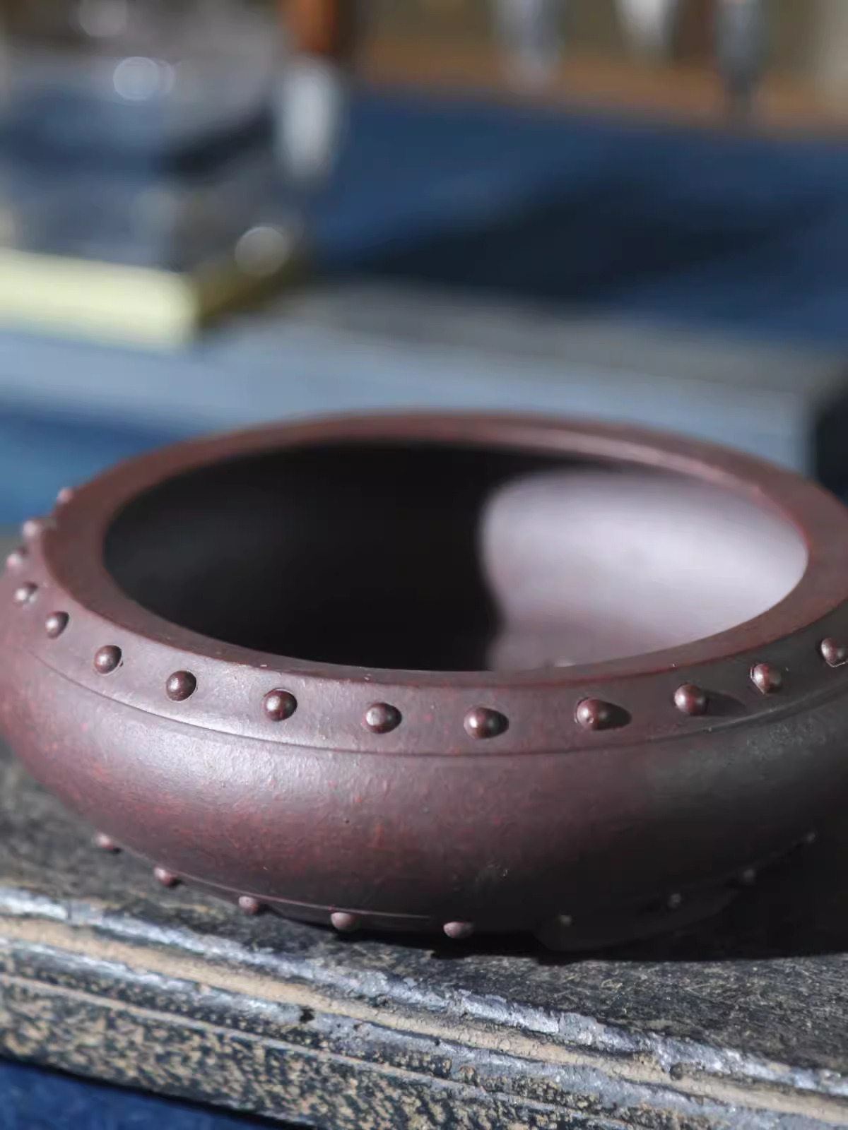 Ceramic Circle Bonsai Pot, Mad - Bonsai Garden Table recension och pris