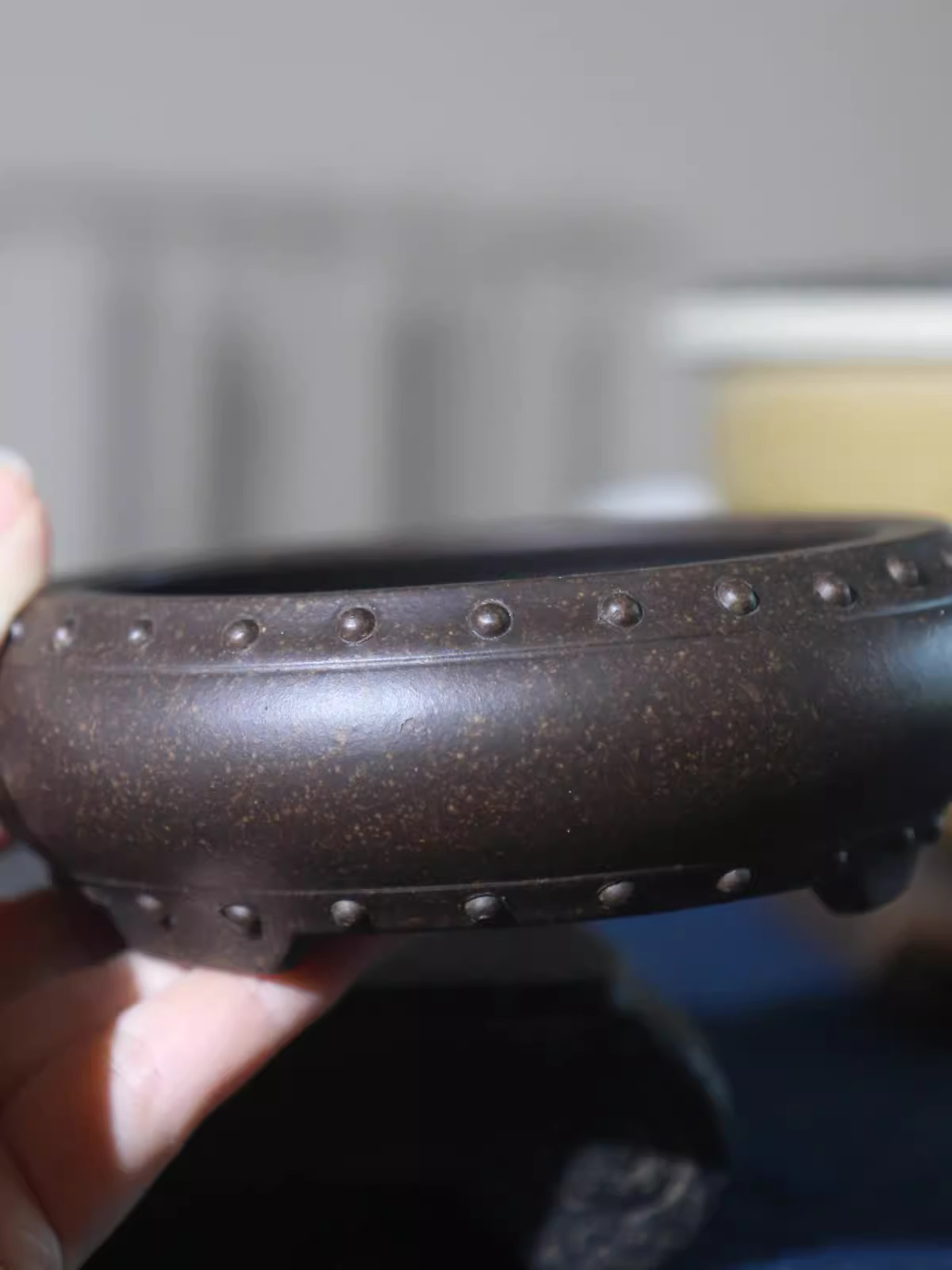 Ceramic Circle Bonsai Pot, Mad - Bonsai Garden Table recension och pris