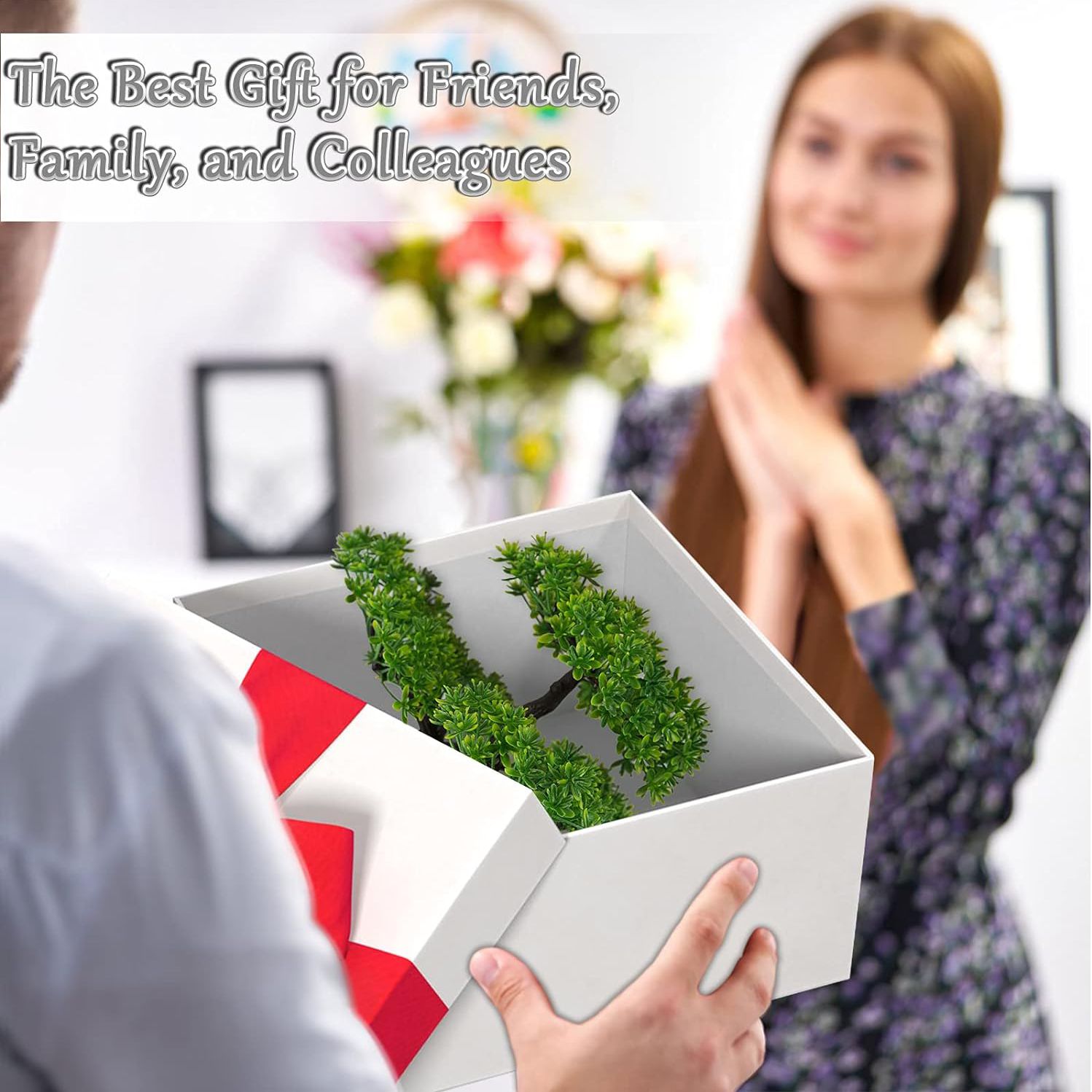 1Pcs Green Artificial Plants B - Bonsai Garden Table recension och pris