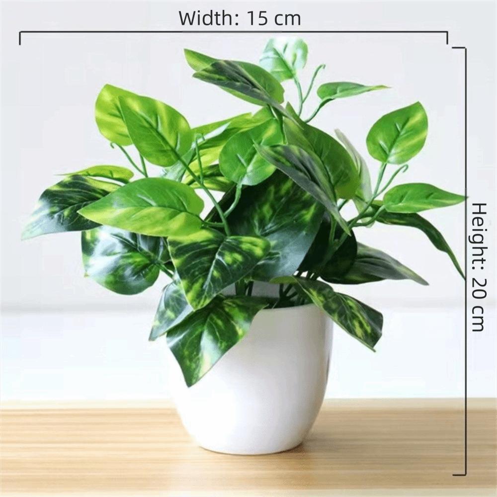 Mini Fake Potted Flowers Bonsa - Bonsai Garden Table recension och pris