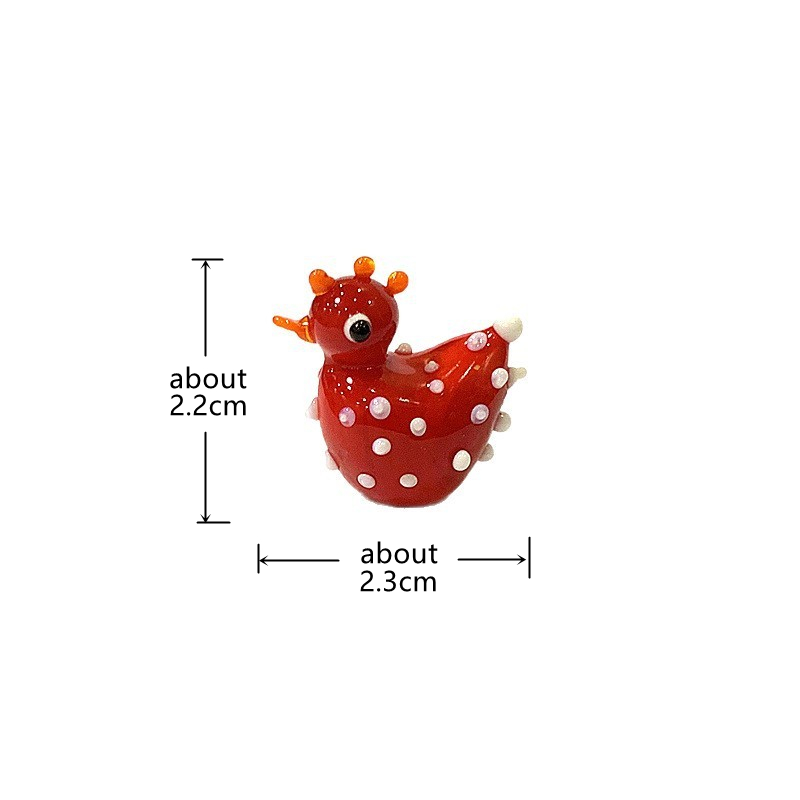 2PCS Handmade Cute Glass Chick - Bonsai Garden Japan recension och pris
