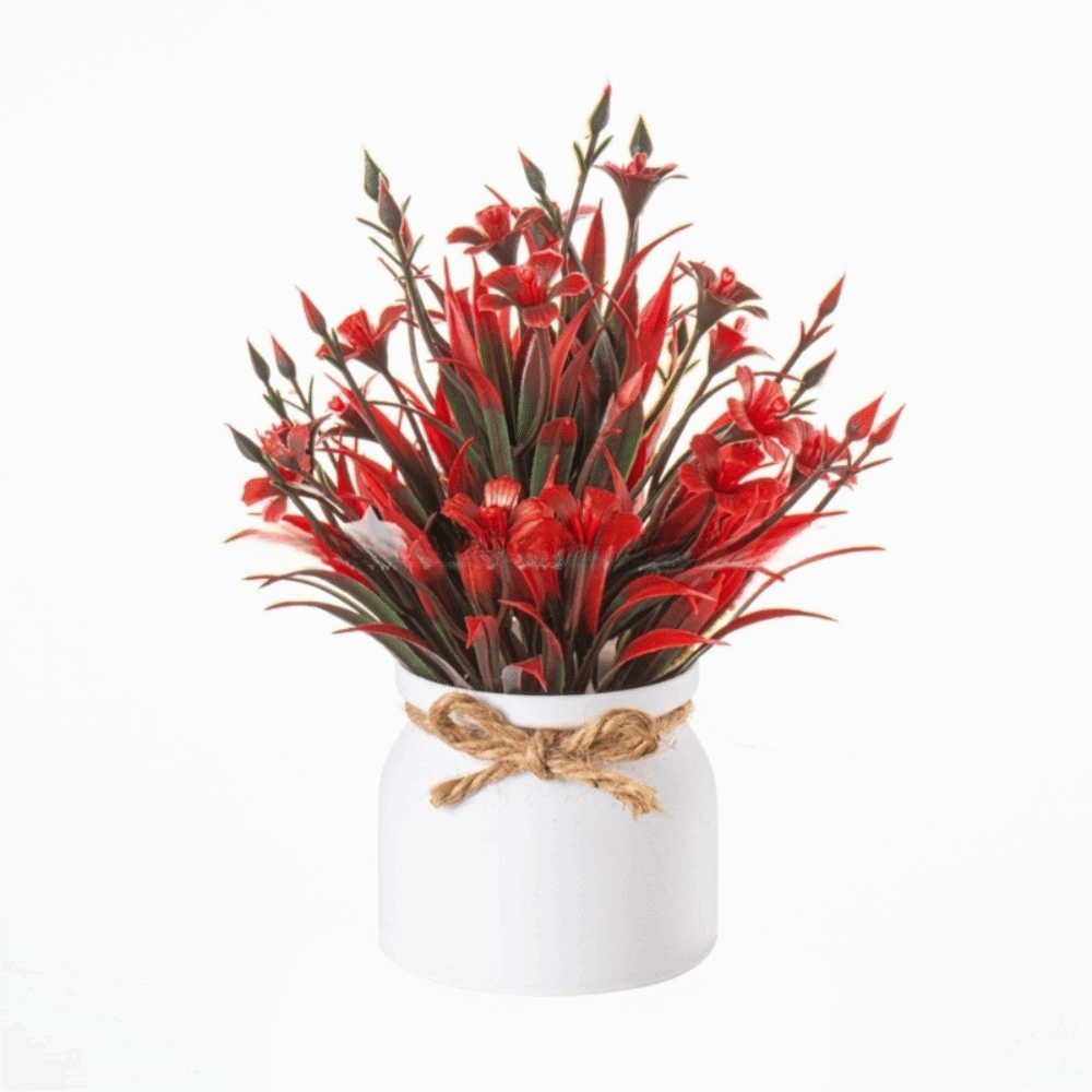 New Fake Potted Flowers Evergr - Bonsai Garden Table recension och pris