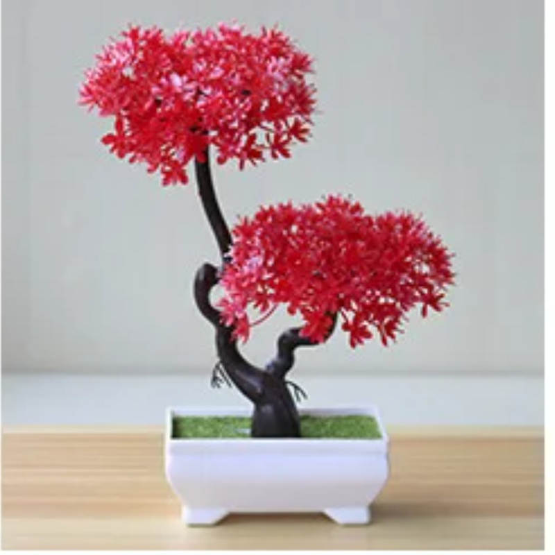 Artificial Small Tree Potted P - Bonsai Garden Table recension och pris