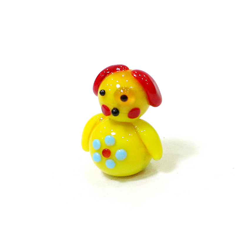 Cute Handmade Mini Glass Dog F - Bonsai Garden Japan recension och pris