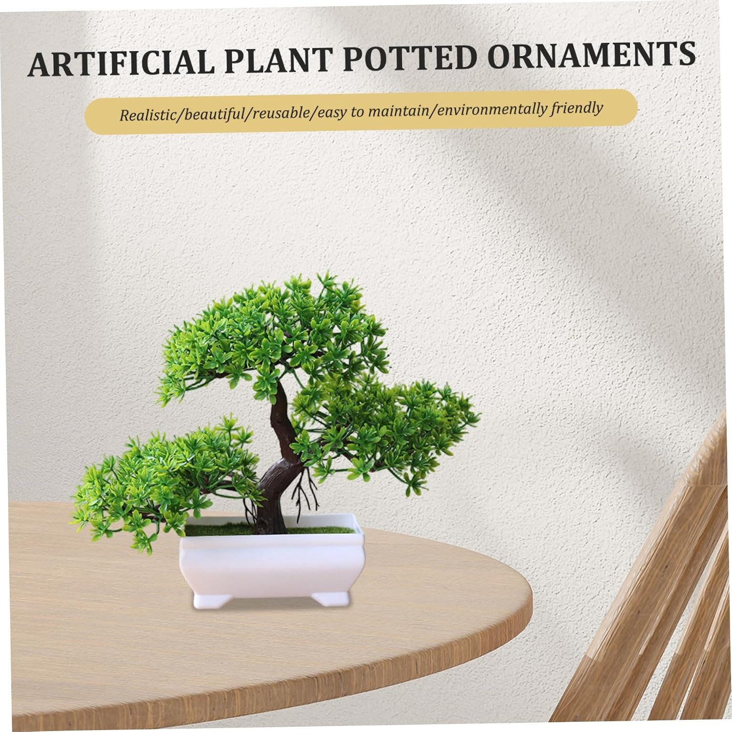 1/2Pcs Artificial Bonsai Tree  - Bonsai Garden Table recension och pris